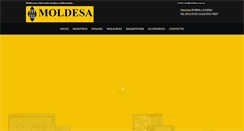 Desktop Screenshot of moldesa.com.ar